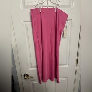 Pink Maxi Skirt